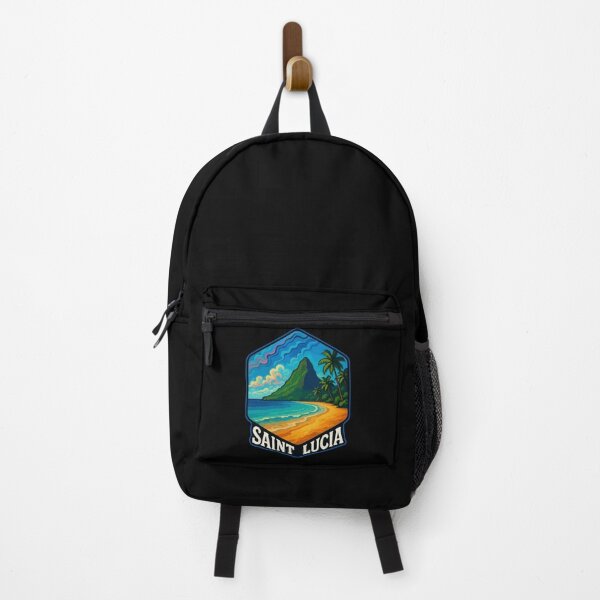 Item preview, Saint Lucia Caribbean Travel designed and sold by TomFrontierArt.