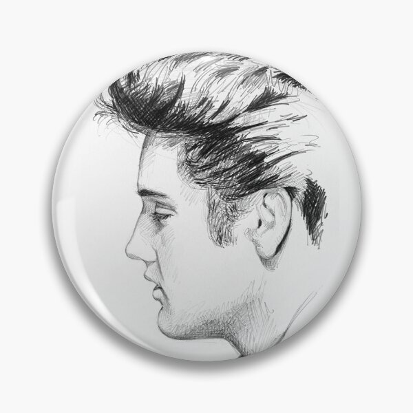 Item preview, Elvis Presley sketch n4 designed and sold by Dario Lo Iacono Artista.