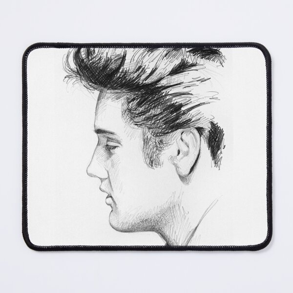 Item preview, Elvis Presley sketch n4 designed and sold by Dario Lo Iacono Artista.