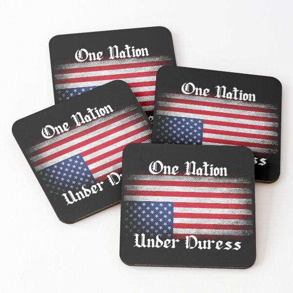 Item preview, One Nation, Under Duress designed and sold by blacksnowcomics.