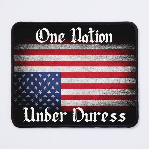Item preview, One Nation, Under Duress designed and sold by blacksnowcomics.
