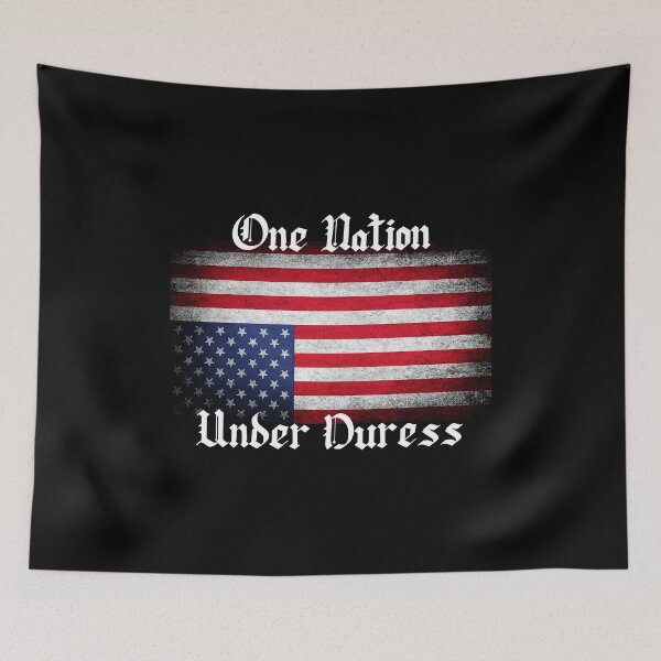 Item preview, One Nation, Under Duress designed and sold by blacksnowcomics.