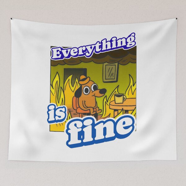 Item preview, Everything's fine designed and sold by PatronesKawai.