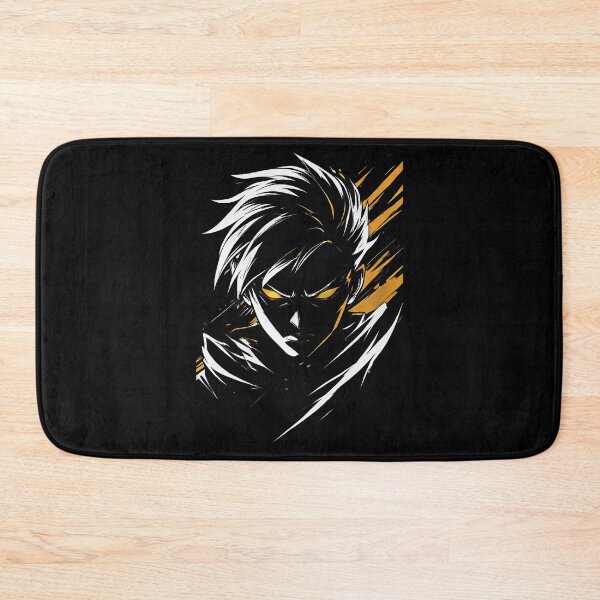 Item preview, Dynamic Anime Character Portrait Sketch Gold Eyes Graphic designed and sold by UrbanPrts.