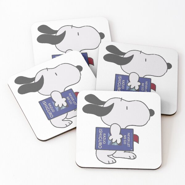 Item preview, snoopy reading never let me go designed and sold by liveawhimsylife.
