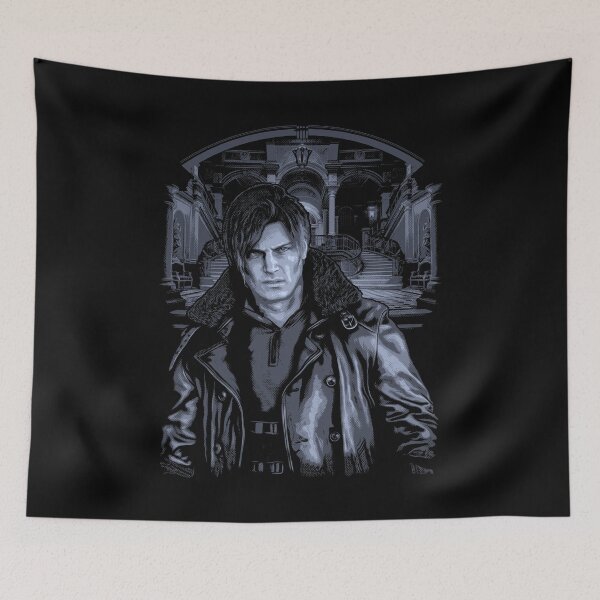 Item preview, Leon Kennedy Resident Evil 9 Requiem Chronic Care Center Rhodes Hill designed and sold by Power Up Prints.