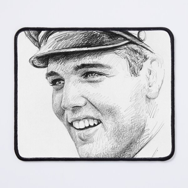 Item preview, Elvis Presley sketch n7 designed and sold by Dario Lo Iacono Artista.