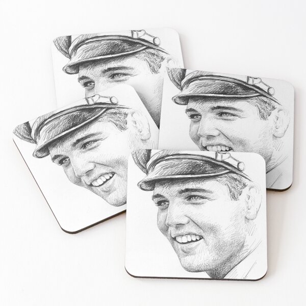 Item preview, Elvis Presley sketch n7 designed and sold by Dario Lo Iacono Artista.