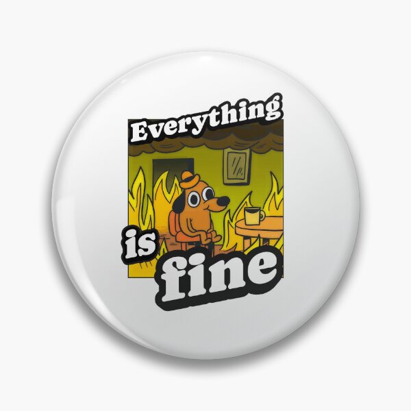 Item preview, Copy of Everything is Fine designed and sold by PatronesKawai.
