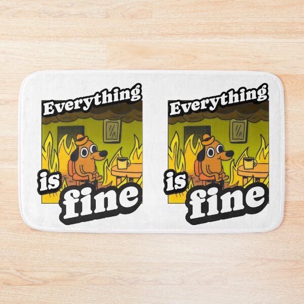 Item preview, Copy of Everything is Fine designed and sold by PatronesKawai.