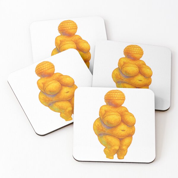 Item preview, Venus of Willendorf aquarelle cutout designed and sold by EmeraldeaArt.