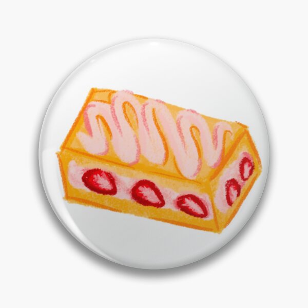Item preview, Strawberry Cake Slice designed and sold by Varikuaa.