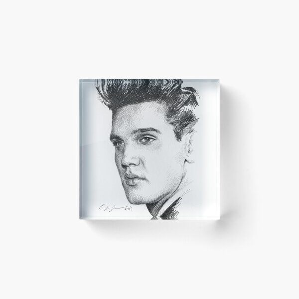 Item preview, Elvis Presley sketch n8 designed and sold by Dario Lo Iacono Artista.
