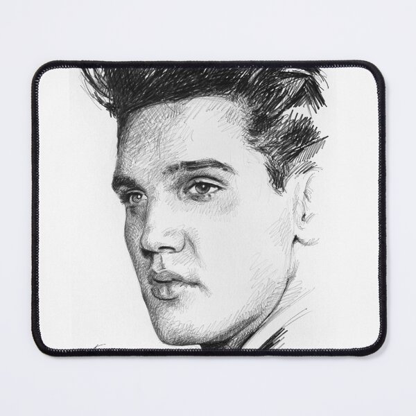 Item preview, Elvis Presley sketch n8 designed and sold by Dario Lo Iacono Artista.