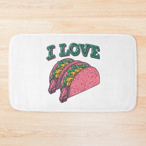 Item preview, I love pink tacos designed and sold by NicMacTees.