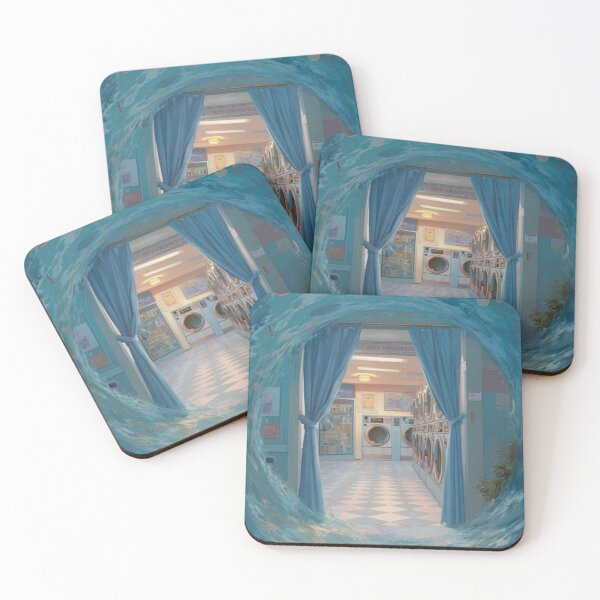 Item preview, POV laundromat from inside the washing machine designed and sold by Robo-Mart Smart Shopping.