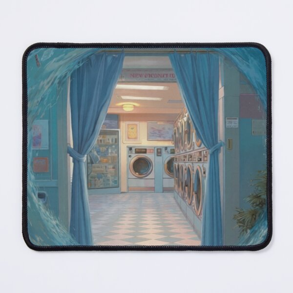 Item preview, POV laundromat from inside the washing machine designed and sold by Robo-Mart Smart Shopping.