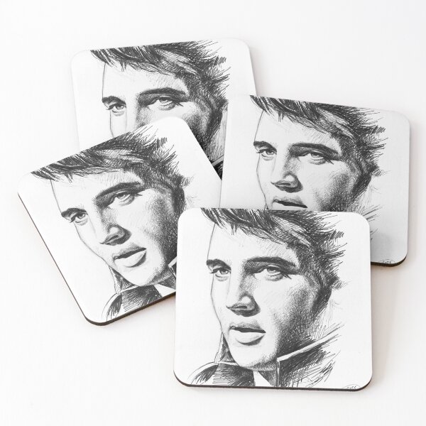 Item preview, Elvis Presley sketch n9 designed and sold by Dario Lo Iacono Artista.