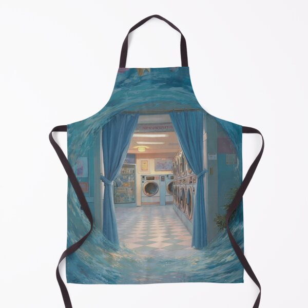 Item preview, POV laundromat from inside the washing machine designed and sold by Robo-Mart Smart Shopping.