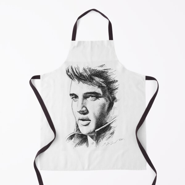 Item preview, Elvis Presley sketch n9 designed and sold by Dario Lo Iacono Artista.