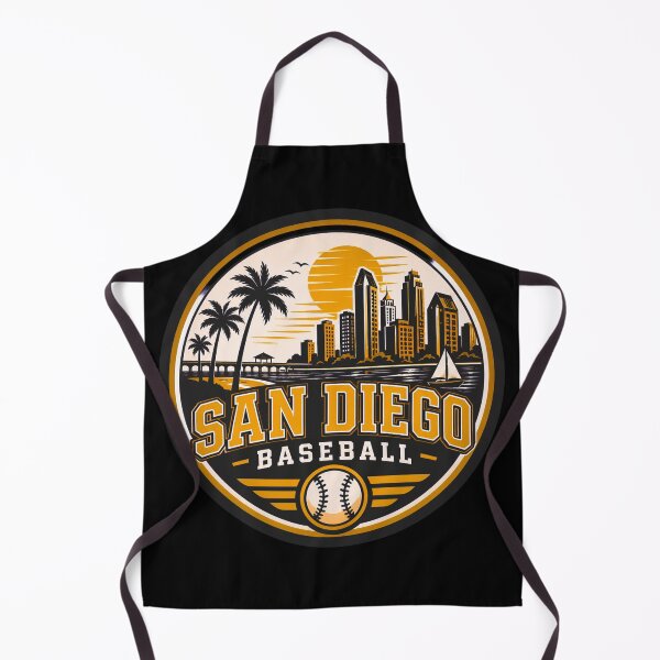 Item preview, San Diego Sports Logo Shirt – Coastal Baseball Style Hoodie, Sticker & Fan Gift designed and sold by TKOprintdesigns.