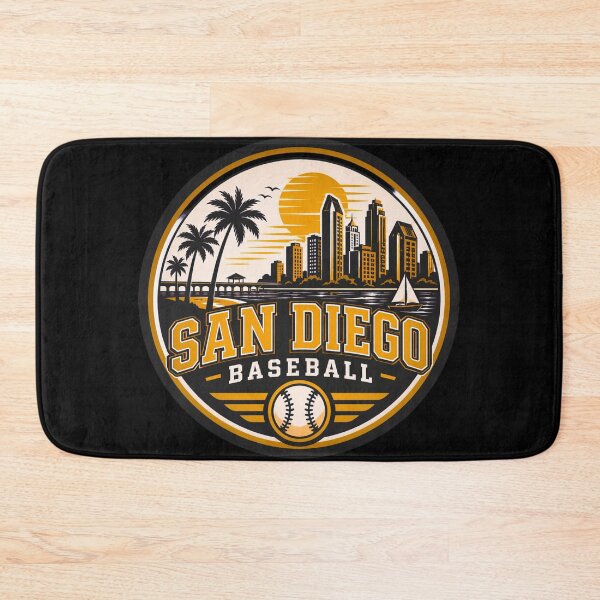 Item preview, San Diego Sports Logo Shirt – Coastal Baseball Style Hoodie, Sticker & Fan Gift designed and sold by TKOprintdesigns.