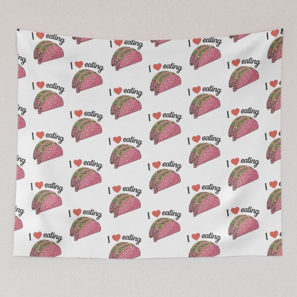 Item preview,  I love eating pink tacos designed and sold by NicMacTees.