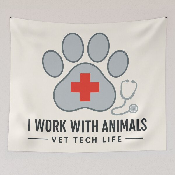 Item preview, I Work With Animals designed and sold by xmoudx.