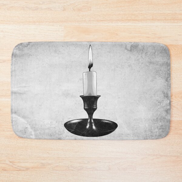 Item preview, Vintage Brass Finger Loop Candlestick Chamberstick Flame designed and sold by Ghoul Enterprises.