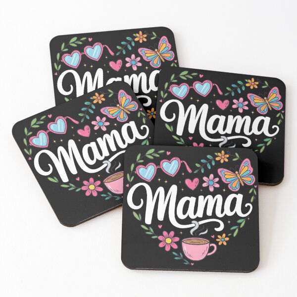Item preview, Cotton Heart Flower Butterfly And Coffee Mama designed and sold by VGAfanatic.