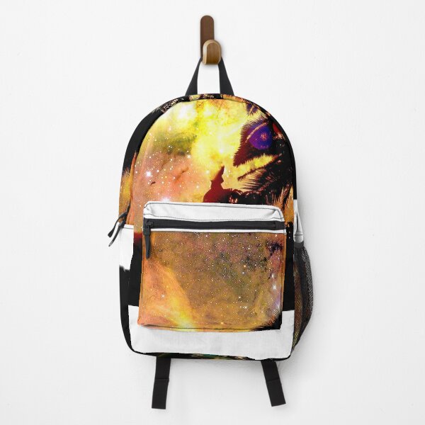 Item preview, Tropical Starry Night, Palm Tree Silhouettes, Digital Illustration designed and sold by AMacGPhilly.
