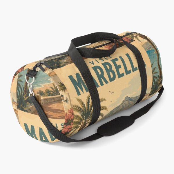 Item preview, Marbella (Andalusia) in Spain, Vintage Art Travel Landscape designed and sold by MaateoDesign.