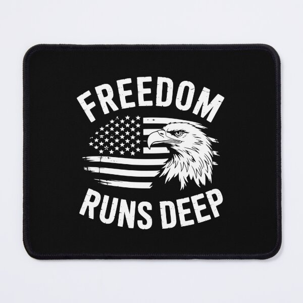 Item preview, Freedom Runs Deep designed and sold by theartfulaspie.