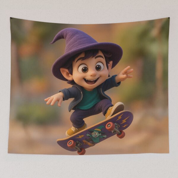 Item preview, Skater Warlock Boy designed and sold by Sillytoe.