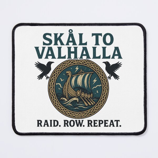 Item preview, Skal to Valhalla Raid Row Repeat Viking Longship designed and sold by Mythborn Saga.