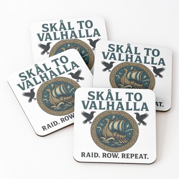 Item preview, Skal to Valhalla Raid Row Repeat Viking Longship designed and sold by Mythborn Saga.