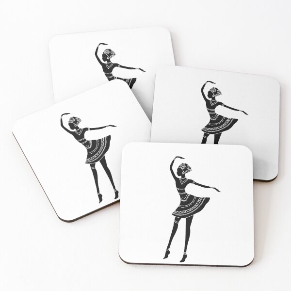 Item preview, Minimalist Tribal African Woman Dancing Illustration designed and sold by Achini Madhushika.