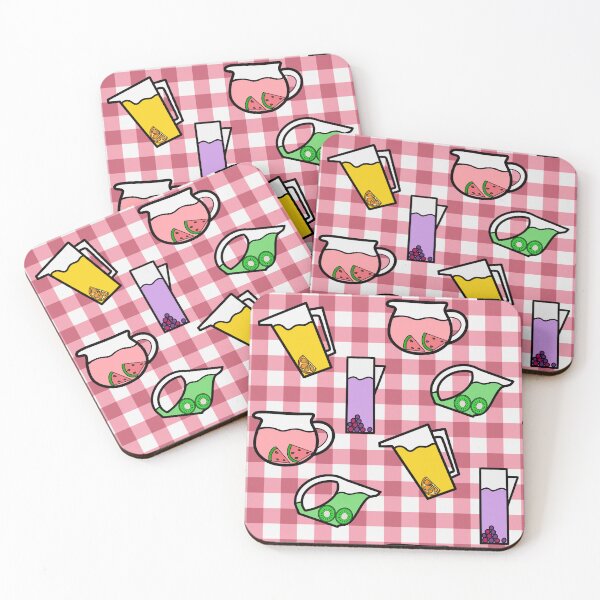 Item preview, Raspberry Gingham with Fruit Juices designed and sold by PCaleDesigns.