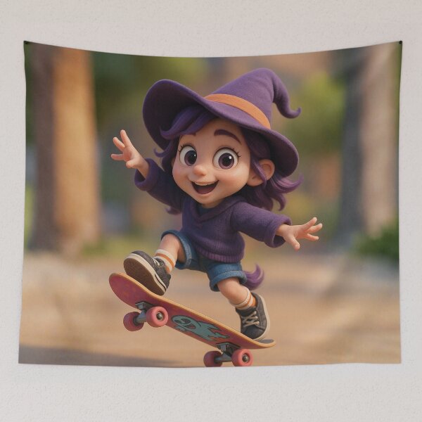 Item preview, Skater Warlock Girl designed and sold by Sillytoe.