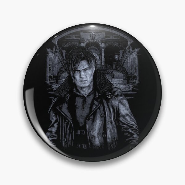 Item preview, Leon Kennedy Resident Evil 9 Requiem Chronic Care Center Rhodes Hill Distressed designed and sold by Power Up Prints.