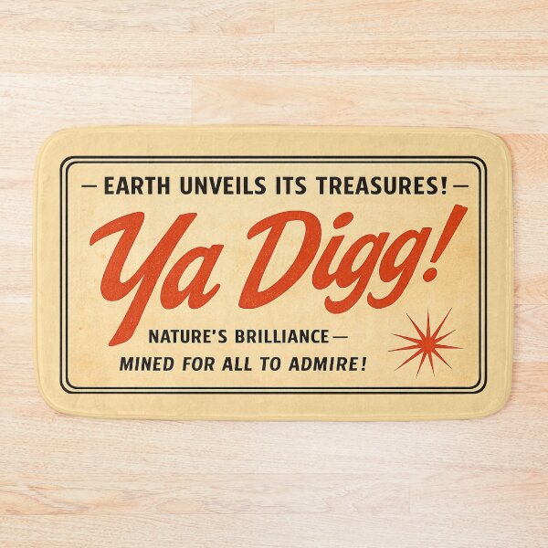 Item preview, YA DIGG! Tag Plate | Highland Bap designed and sold by shopbloombloom.