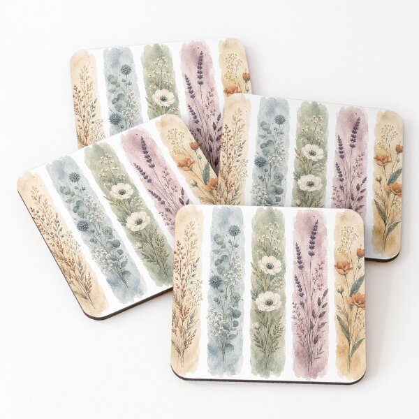 Item preview, Watercolor Floral Bookmark Set designed and sold by PetalGarden.