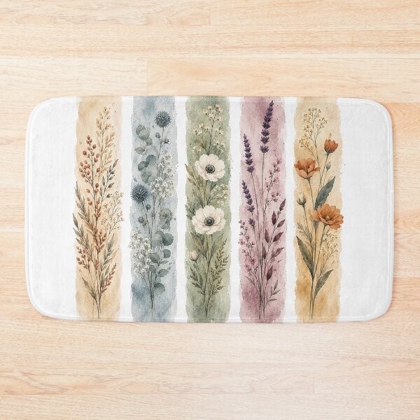 Item preview, Watercolor Floral Bookmark Set designed and sold by PetalGarden.