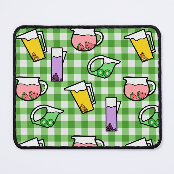 Item preview, Green Gingham with Fruit Juices designed and sold by PCaleDesigns.