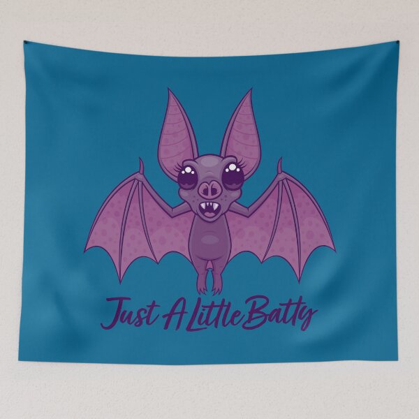 Item preview, Just A Little Batty Cute Fluttering Bat designed and sold by fizzgig.