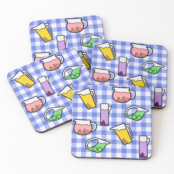 Item preview, Blueberry Gingham with Fruit Juices designed and sold by PCaleDesigns.