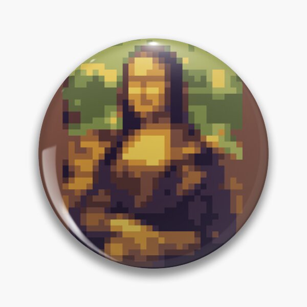 Aperçu de l'œuvre Pixel Monalisa créée et vendue par alexfrederico.