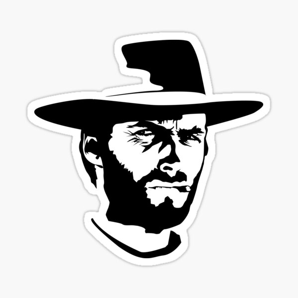Clint Eastwood Sticker
