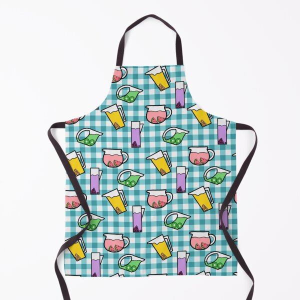 Item preview, Teal Gingham with Fruit Juices designed and sold by PCaleDesigns.