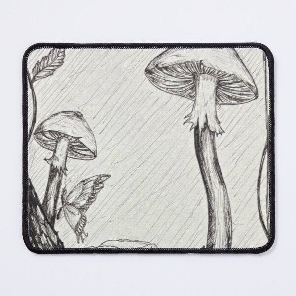 Item preview, Inky Mushroom Notebook designed and sold by InnovativeJess.